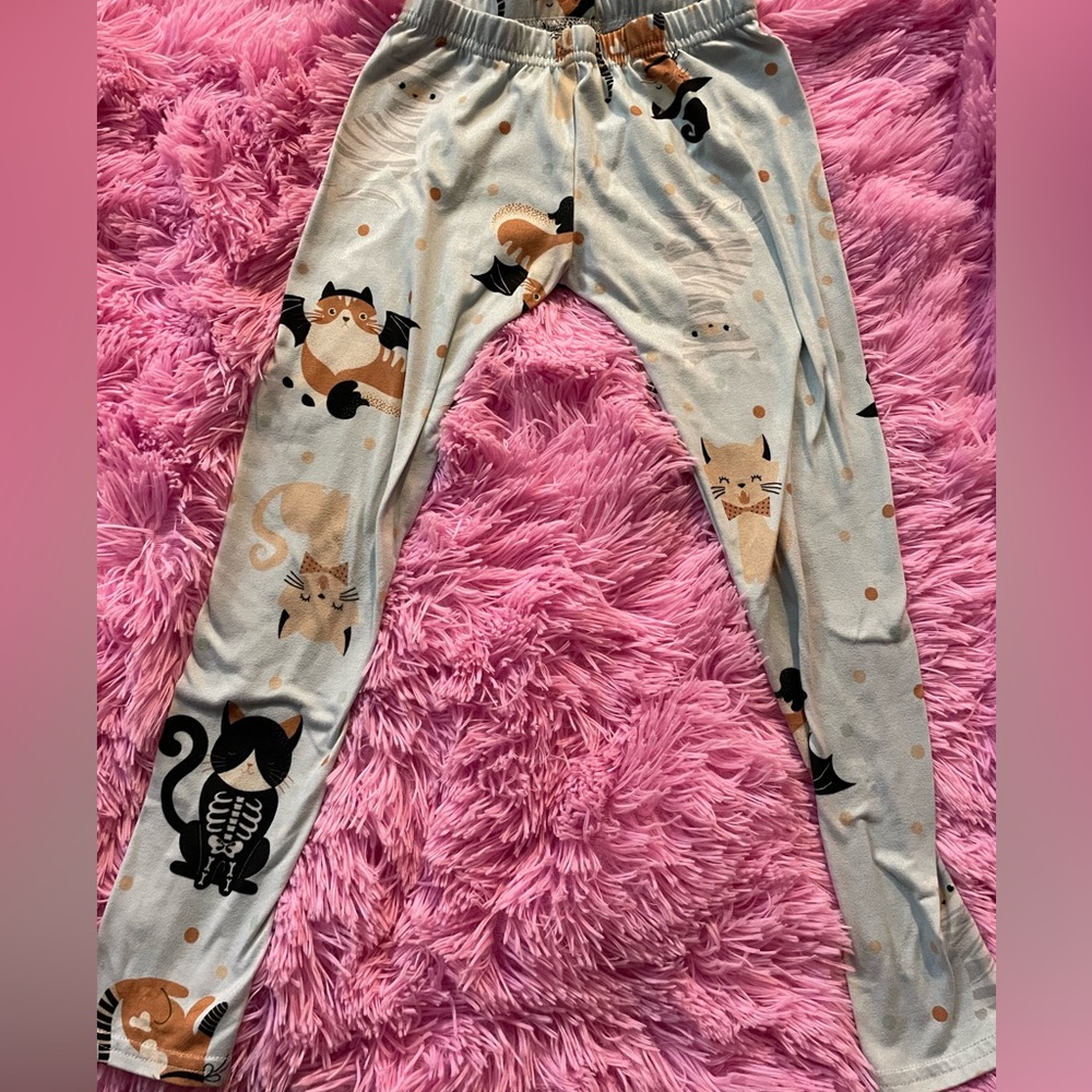 Halloween Cat Toddler leggings